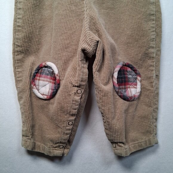 Vintage Blooz by Cachcach Overalls Youth 24 Months Brown Corduroy Penguin Pants - Picture 11 of 16